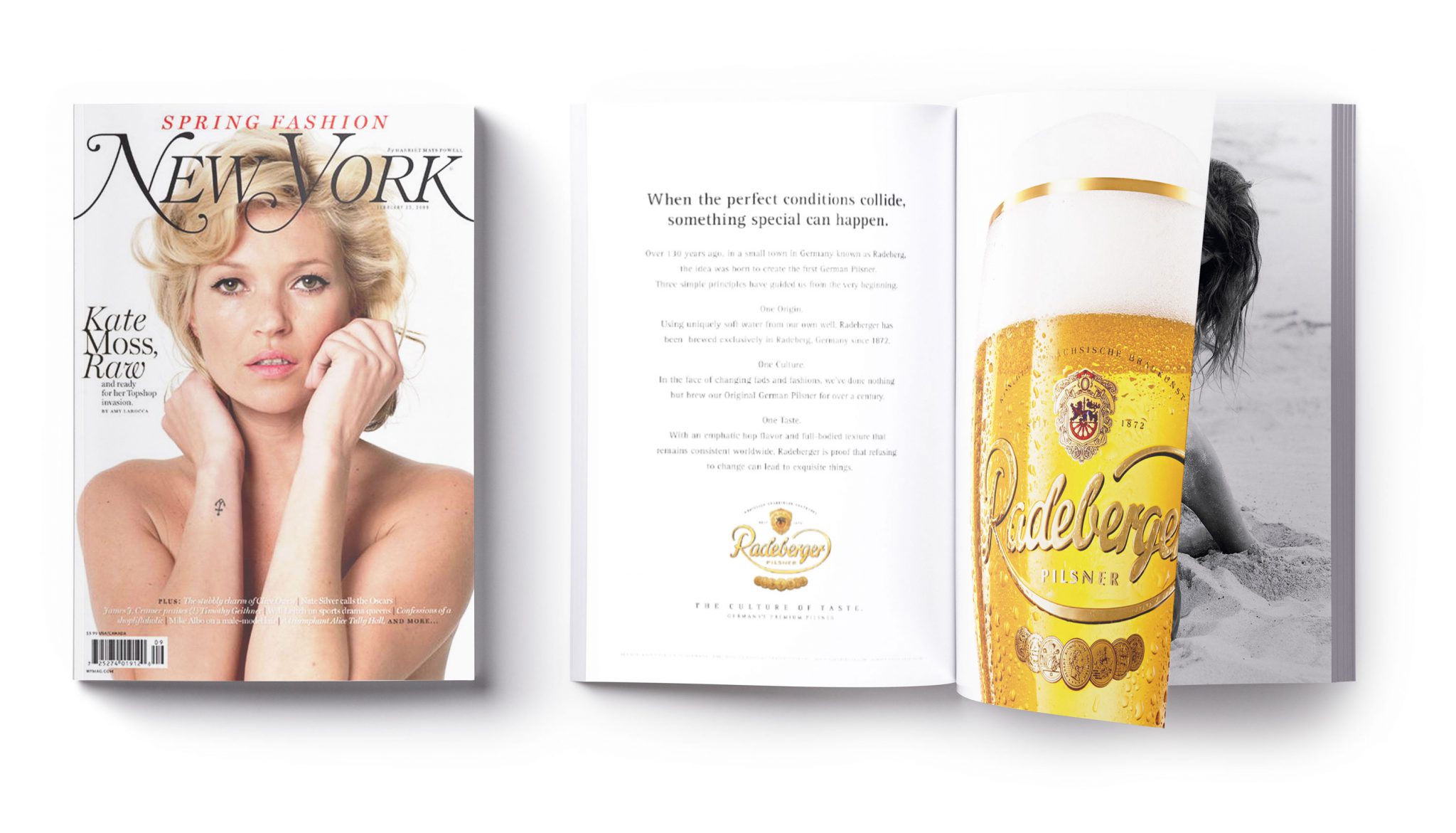 Radeberger Pilsner Magazine Adverts